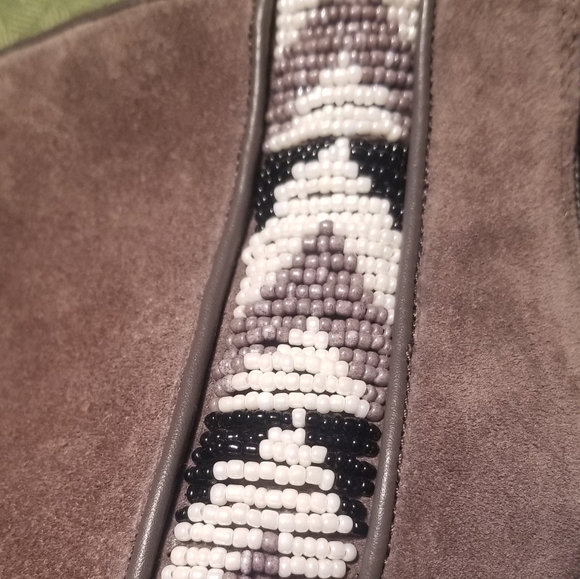 Sbicca Beaded Suede Booties - Picture 4 of 4